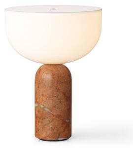 Stolové Lampa New Works, Kizu Portable, stmievateľné, Hnedá / Hrdzavá, Obývacia izba, Mramor, Dizajnový