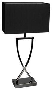 Stolové Lampa By Rydéns, Omega, Metalická, Obývacia izba, Tkanina / Textil, Moderný