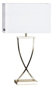 Stolové Lampa By Rydéns, Omega, Zlatá / Mosadz, Obývacia izba, Tkanina / Textil, Moderný