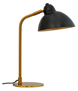 Stolové Lampa Dyberg Larsen, Futura, Čierna, Obývacia izba, Kov, Škandinávsky