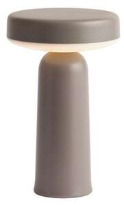 Stolové Lampa Muuto, stmievateľné, Béžová, Obývacia izba, Plast