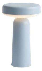 Stolové Lampa Muuto, stmievateľné, Modrá, Obývacia izba, Plast