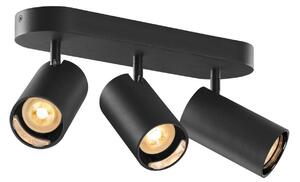 Stropné Lampa SLV, Asto Tube, stmievateľné, Čierna, Obývacia izba, Kov, Moderný