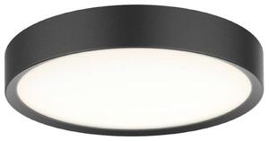 Stropné Lampa Halo Design, stmievateľné, Čierna, Obývacia izba, Plast
