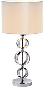 MAYA STOLNÁ LAMPA 1XE27 D320X570mm CHRÓM (955MAYA1T)