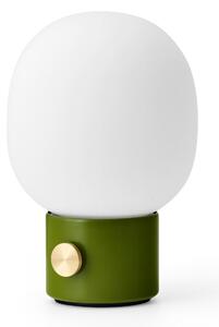Stolové Lampa Audo Copenhagen, JWDA, stmievateľné, Zelená, Obývacia izba, Sklo, Dizajnový