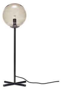 Stolové Lampa Hübsch, Čierna, Obývacia izba, Sklo