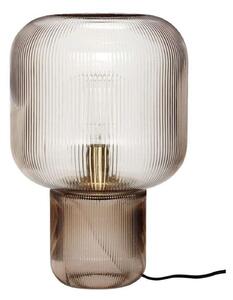 Stolové Lampa Hübsch, Sivá, Obývacia izba, Sklo
