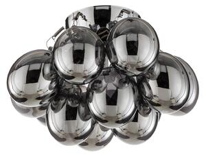 Stropné Lampa By Rydéns, Gross, stmievateľné, Sivá, Obývacia izba, Sklo, Dizajnový