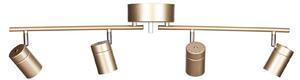 Stropné Lampa By Rydéns, Correct, stmievateľné, Zlatá / Mosadz, Obývacia izba, Kov, Moderný
