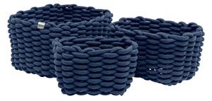 Látkové košíky v súprave 3 ks 30x25x19 cm Tom Tailor – Wenko