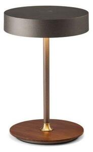 Stolové Lampa Halo Design, stmievateľné, Čierna, Obývacia izba, Kov
