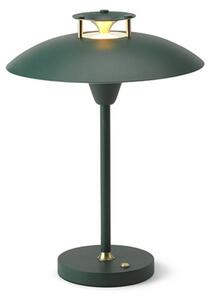 Stolové Lampa Halo Design, stmievateľné, Zelená, Obývacia izba, Kov