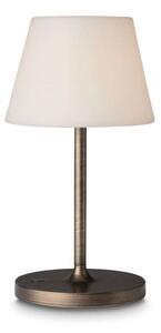 Stolové Lampa Halo Design, stmievateľné, Zlatá / Mosadz, Obývacia izba, Hliník