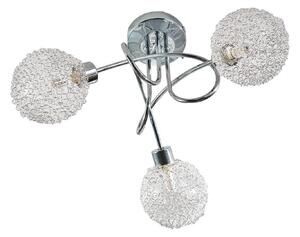 Stropné Lampa Lindby, Ticino, stmievateľné, Metalická, Chodba, Kov, Moderný