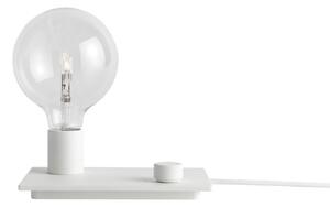 Stolové Lampa Muuto, Biela, Obývacia izba, Hliník, Dizajnový