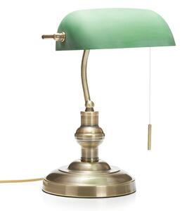 Stolové Lampa Lindby, Milenka, Bronzová / Stará Mosadz, Obývacia izba, Kov, Starožitný