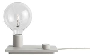 Stolové Lampa Muuto, Sivá, Obývacia izba, Hliník, Dizajnový