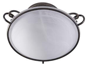 Stropné Lampa Lindby, Rando, stmievateľné, Metalická, Obývacia izba, Kov, Rustikálny