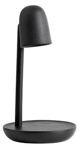 Stolové Lampa Muuto, Čierna, Obývacia izba, Drevo