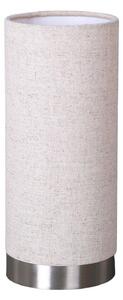 Stolové Lampa Lindby, Ronja, stmievateľné, Béžová, Spálňa, Tkanina / Textil, Moderný