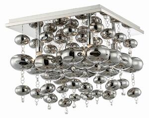 Stropné Lampa Lindby, Esfera, stmievateľné, Metalická, Obývacia izba, Kov, Moderný