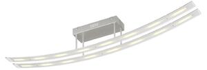 Stropné Lampa Lindby, Jarda, stmievateľné, Transparentná, Obývacia izba, Sklo, Moderný