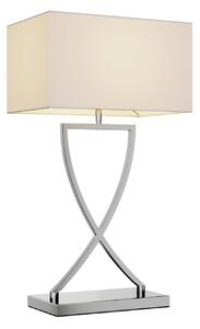 Stolové Lampa Lucande, Evaine, Metalická, Obývacia izba, Kov, Moderný
