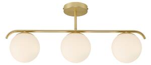 Stropné Lampa Nordlux, Grant, stmievateľné, Zlatá / Mosadz, Obývacia izba, Kov