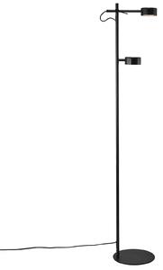 Stojacie Lampa Nordlux, Clyde, stmievateľné, Čierna, Obývacia izba, Kov, Moderný