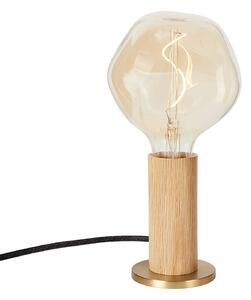 Stolové Lampa Tala, Knuckle, stmievateľné, Drevo, Obývacia izba, Drevo