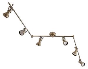 Stropné Lampa Lindby, PERSEAS, stmievateľné, Bronzová / Stará Mosadz, Obývacia izba, Kov, Starožitný