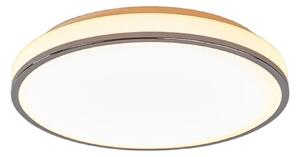 Stropné Lampa Lindby, Lyss, Biela, Kúpeľňa, Sklo, Moderný