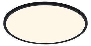 Stropné Lampa Nordlux, Oja Smart, stmievateľné, Čierna, Kuchyňa, Plast