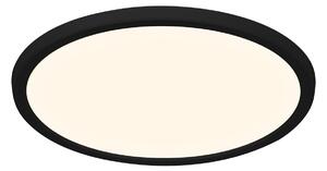 Stropné Lampa Nordlux, Oja Smart, stmievateľné, Čierna, Kuchyňa, Plast