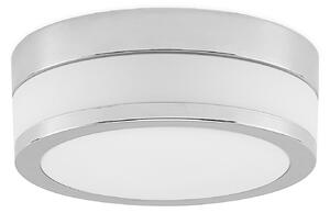 Stropné Lampa Lindby, Flavi, stmievateľné, Metalická, Kúpeľňa, Sklo, Moderný