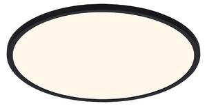 Stropné Lampa Nordlux, Oja Smart, stmievateľné, Čierna, Kuchyňa, Plast