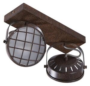 Stropné Lampa Lindby, Tamin, stmievateľné, Hnedá / Hrdzavá, Obývacia izba, Kov, Industriálny