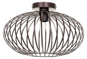 Stropné Lampa Lindby, Nahele, stmievateľné, Hnedá / Hrdzavá, Obývacia izba, Kov, Vintage