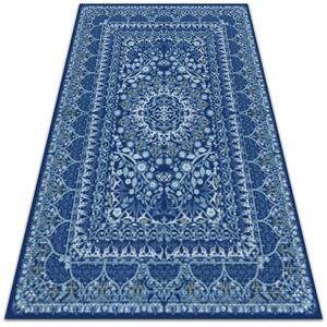 Módne vinylový koberec Módne vinylový koberec Modrý v antickom štýle