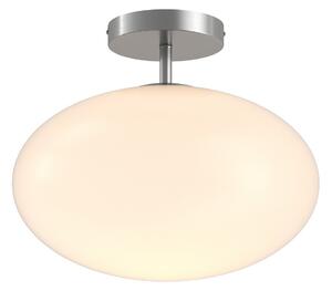 Stropné Lampa Lindby, Sonika, stmievateľné, Biela, Obývacia izba, Sklo, Moderný