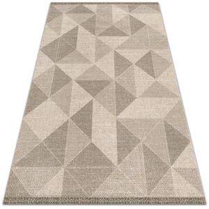 Univerzálny vinylový koberec Univerzálny vinylový koberec Trojuholníky a štvorce