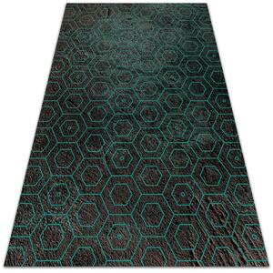 PIGA Vinylový koberec pre domácnosť šesťuholníky retro Rozmer: 60x90 cm