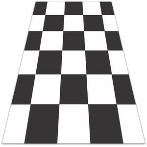 Vnútorné vinylový koberec Vnútorné vinylový koberec šachovnica