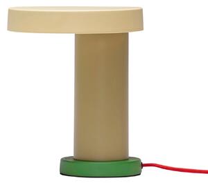 Stolové Lampa Hübsch, Magic, stmievateľné, Béžová, Obývacia izba, Kov, Dizajnový