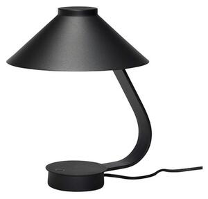 Stolové Lampa Hübsch, stmievateľné, Čierna, Obývacia izba, Kov