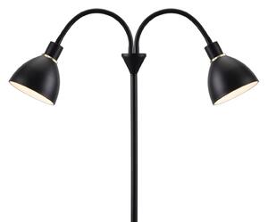 Stojacie Lampa Nordlux, Ray, Čierna, Obývacia izba, Kov, Moderný