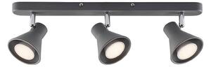 Stropné Lampa Nordlux, Sivá, Obývacia izba, Kov