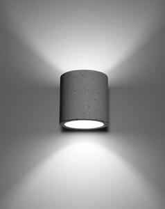 Sollux Lighting Nástenná lampa - Orbis - betón