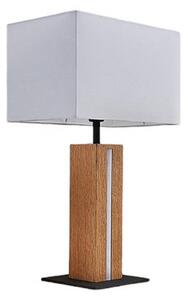 Stolové Lampa Lindby, Garry, stmievateľné, Biela, Obývacia izba, Tkanina / Textil, Moderný